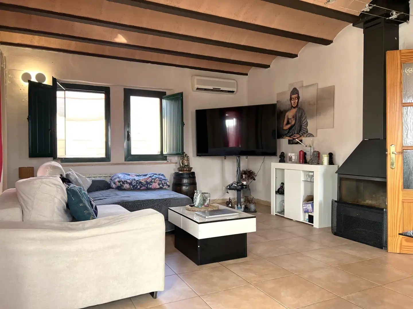 Living room of Houses for sale in L'Armentera  with Heating, Private garden and Terrace
