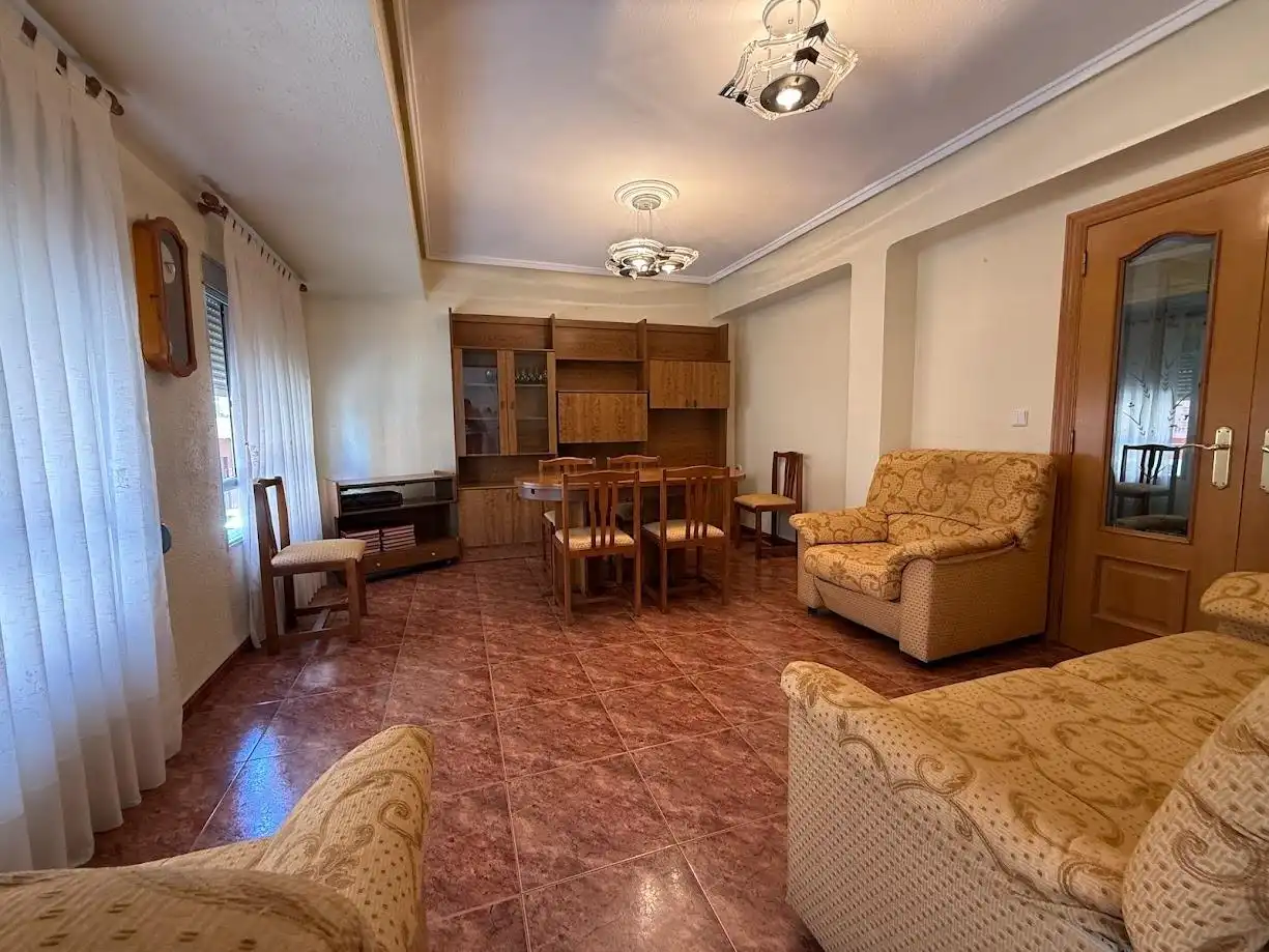 Sala de estar de Piso en venta en Alaquàs con Amueblado y Balcón