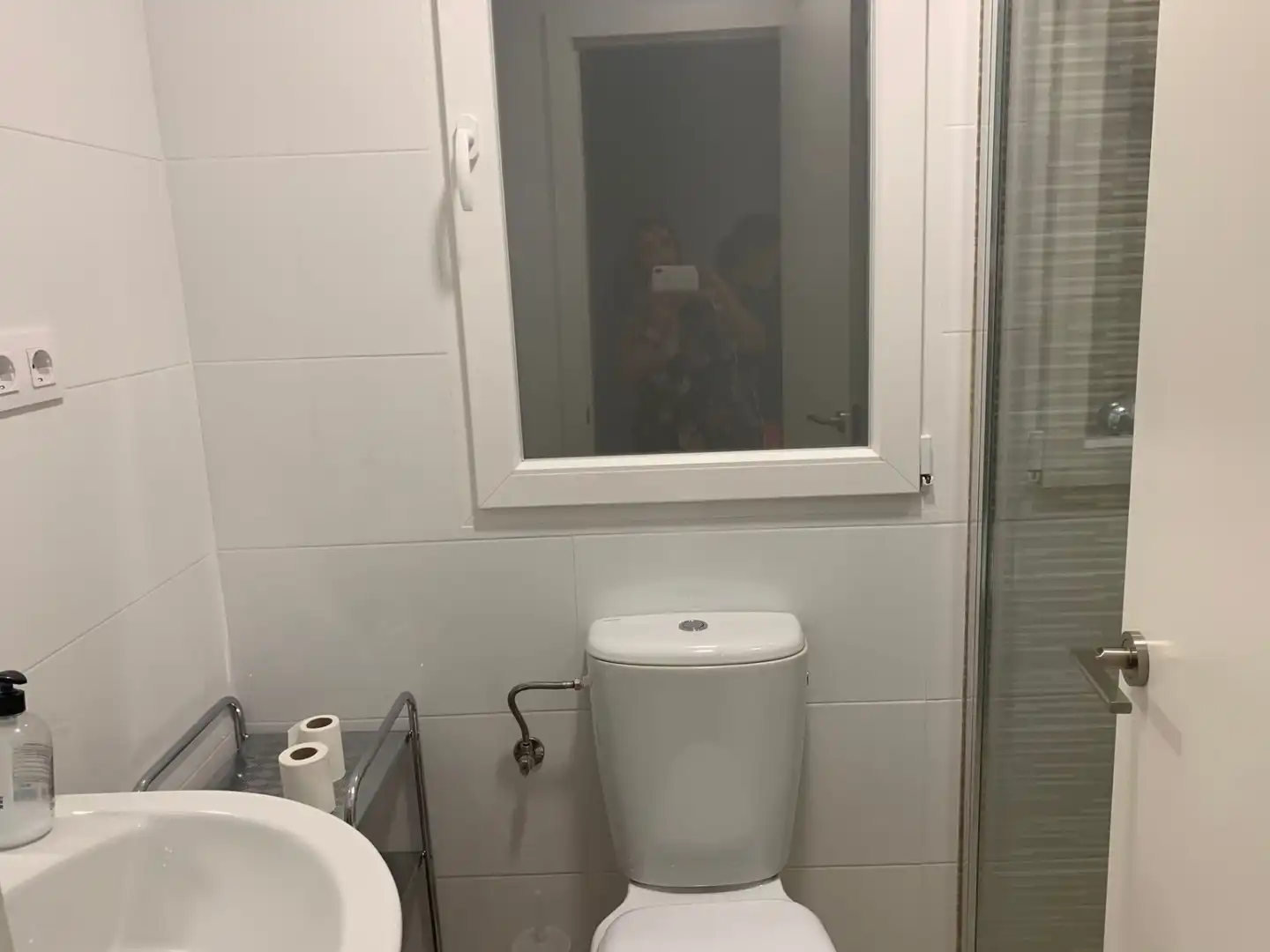 Bathroom of Flat for share in Alcoy / Alcoi  with Heating, Terrace and Furnished