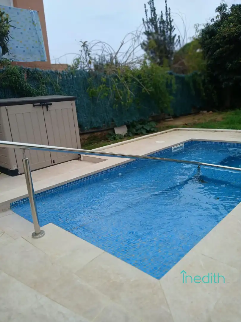 Swimming pool of Houses for sale in Calafell  with Air Conditioner, Terrace and Storage room