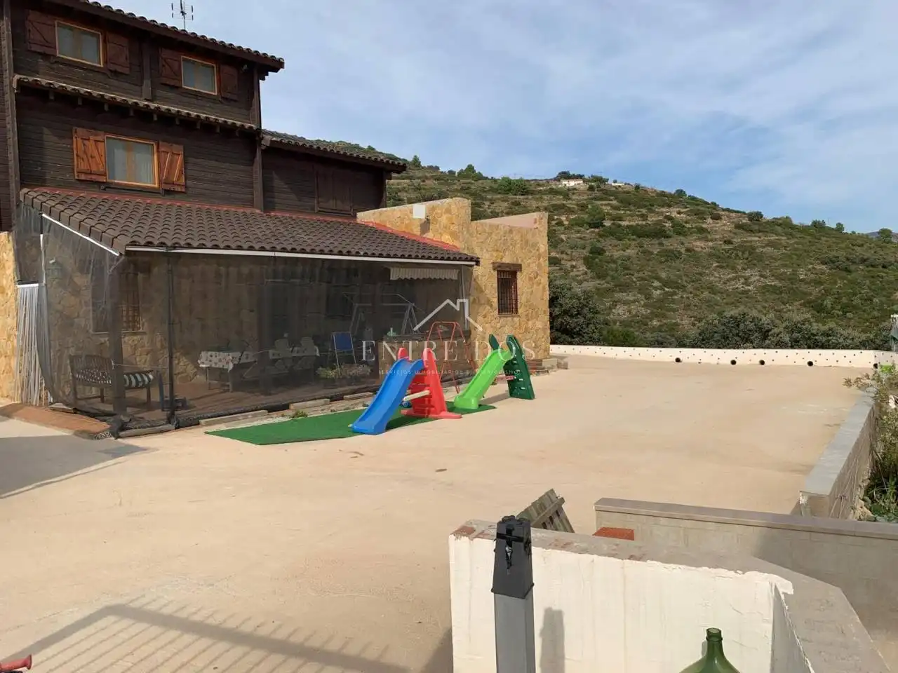 Finca rústica en venda en Sierra Engarcerán amb Jardí privat, Terrassa i Piscina