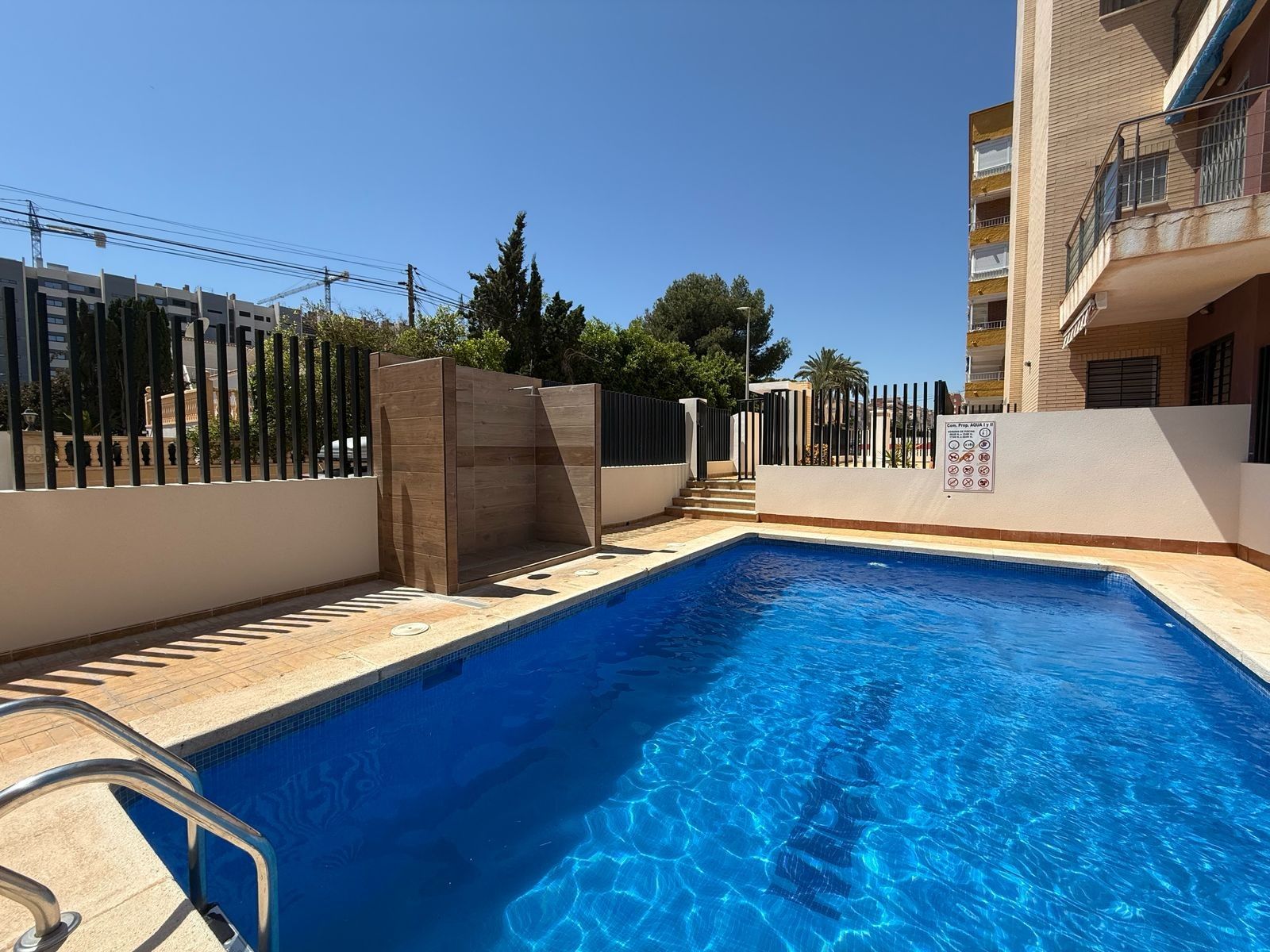 Swimming pool of Flat for sale in Torrevieja  with Heating, Swimming Pool and Furnished