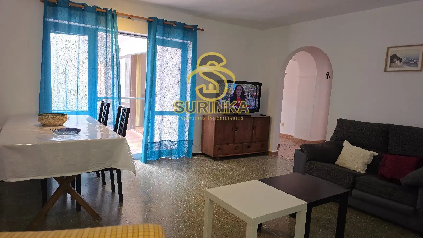 Living room of Flat for rent in Telde  with Terrace and Furnished