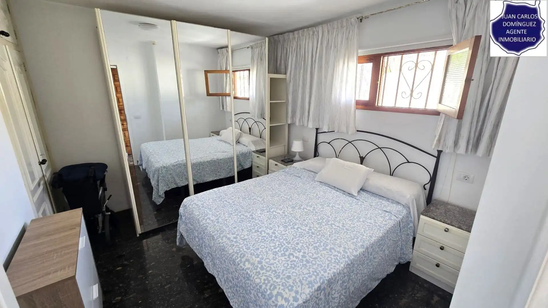 Dormitori de Apartament de lloguer en San Bartolomé de Tirajana amb Aire condicionat, Terrassa i Moblat