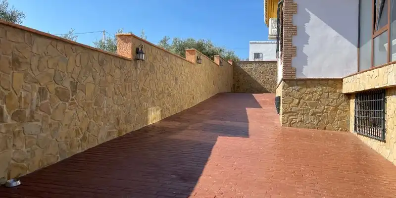 Terrassa de Casa o xalet en venda en Loja amb Aire condicionat, Jardí privat i Terrassa