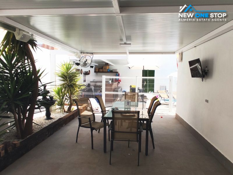 Terrace of House or chalet for sale in Los Gallardos  with Air Conditioner, Heating and Private garden