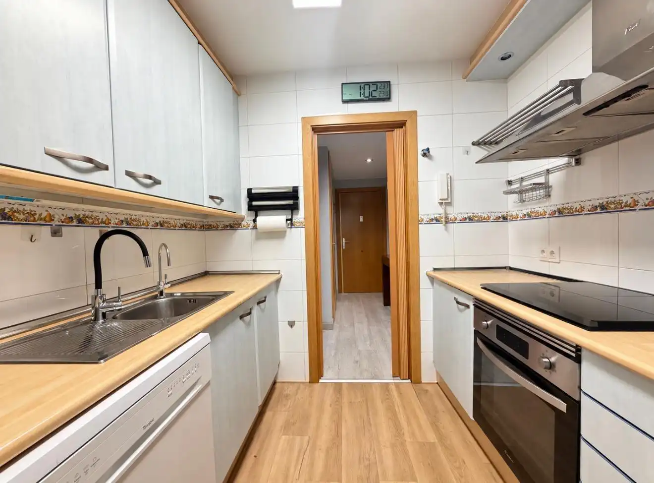 Küche von Wohnung zum Verkauf in  Palma de Mallorca mit Klimaanlage, Terrasse und Balkon
