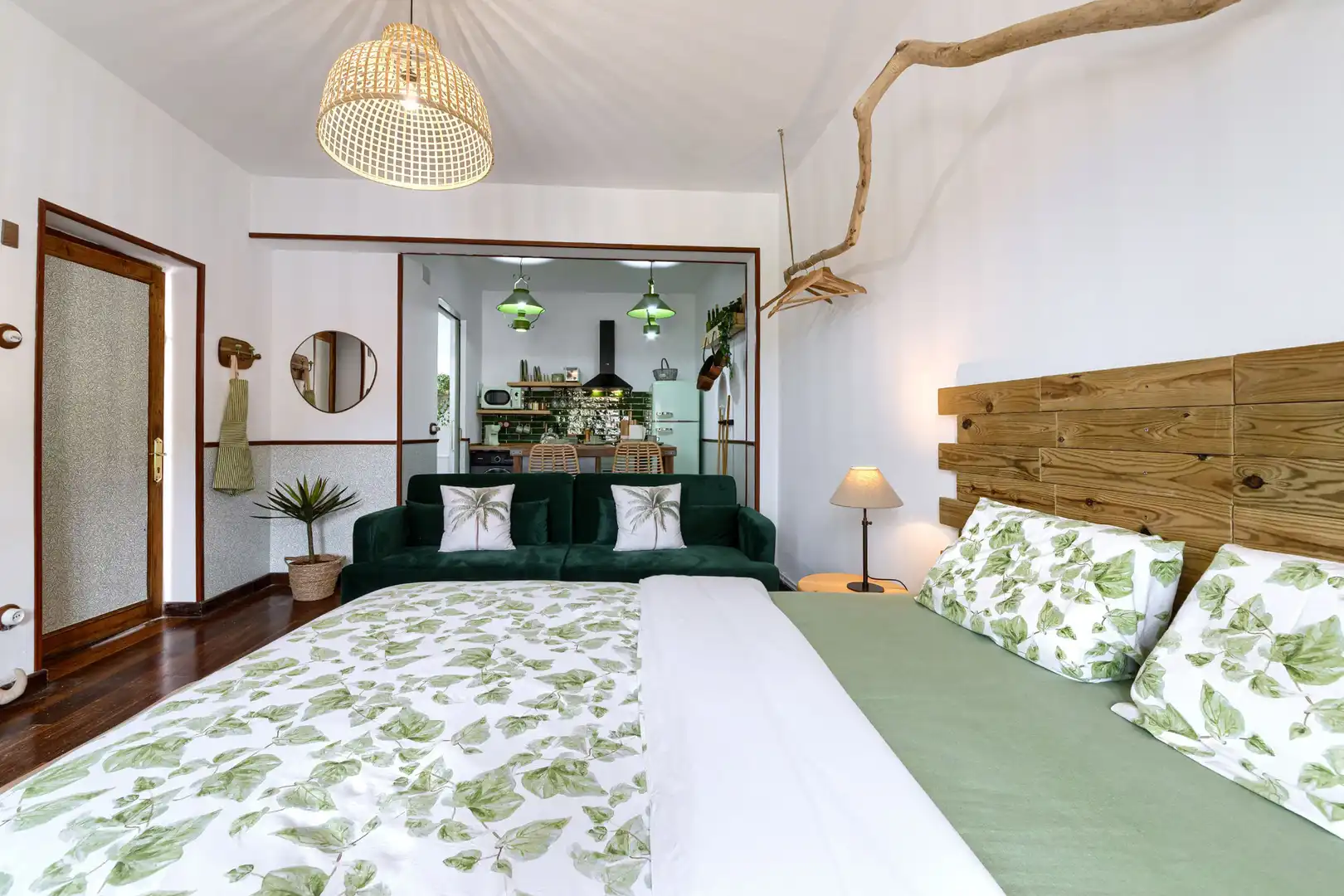 Schlafzimmer von Wohnungen zur Miete in Zamudio mit Heizung, Möbliert und Waschmaschine