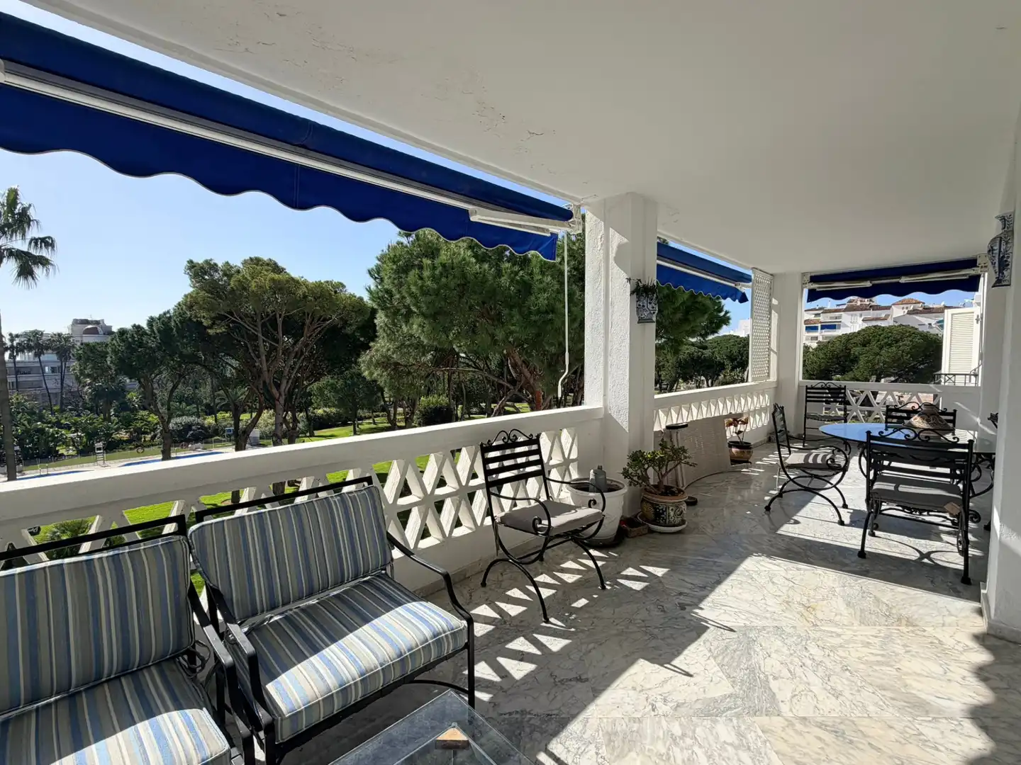 Terrace of Flat for rent in Marbella  with Air Conditioner, Terrace and Storage room