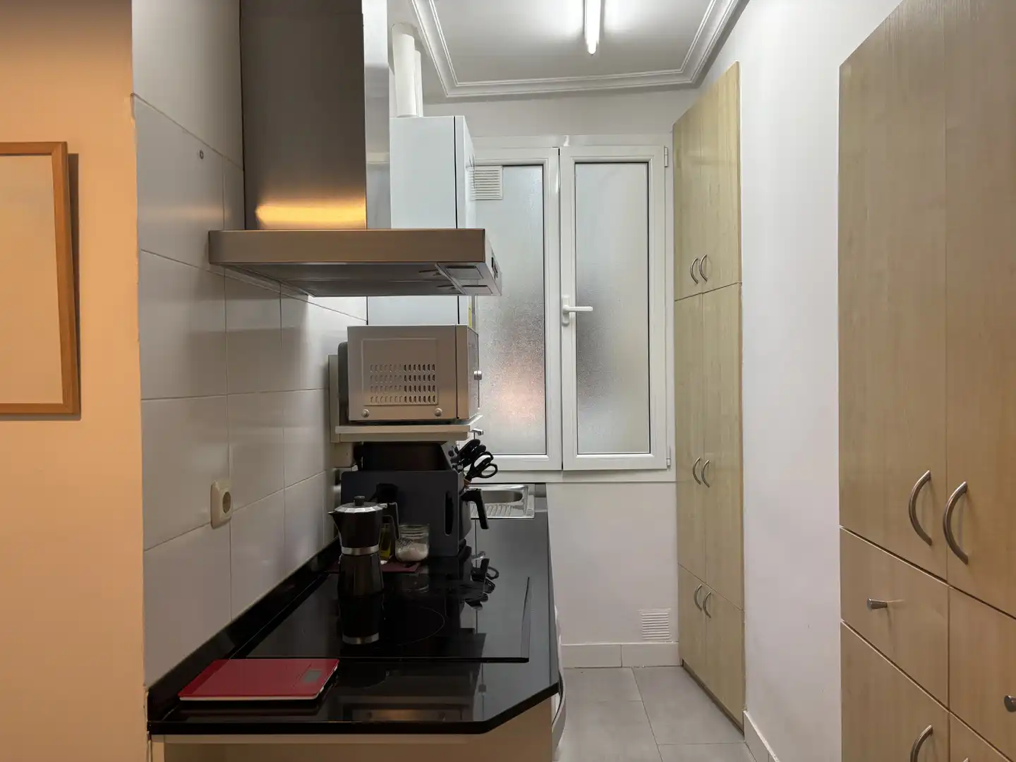 Cocina de Piso de alquiler en Donostia - San Sebastián  con Calefacción, Amueblado y Horno