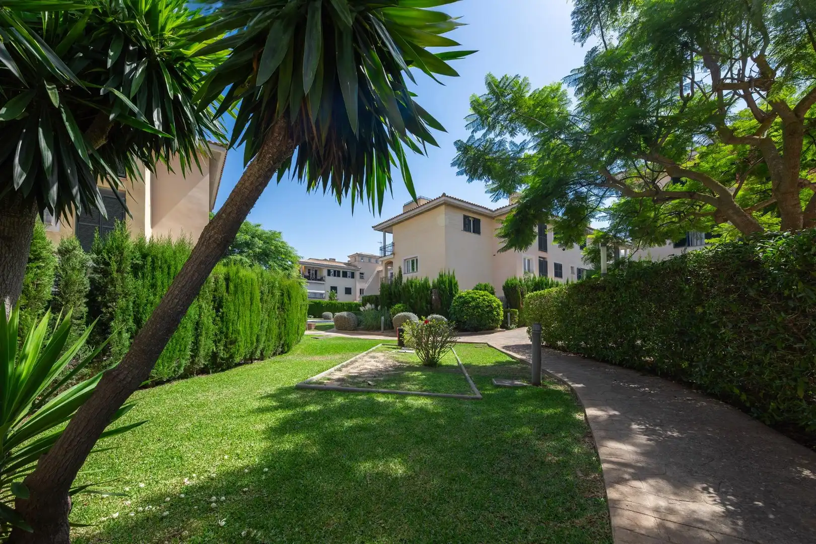 Exterior view of Flat for sale in Llucmajor  with Air Conditioner, Heating and Private garden