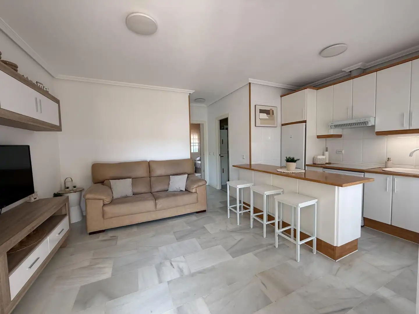 Sala de estar de Apartamento en venta en Las Lagunas - Campano