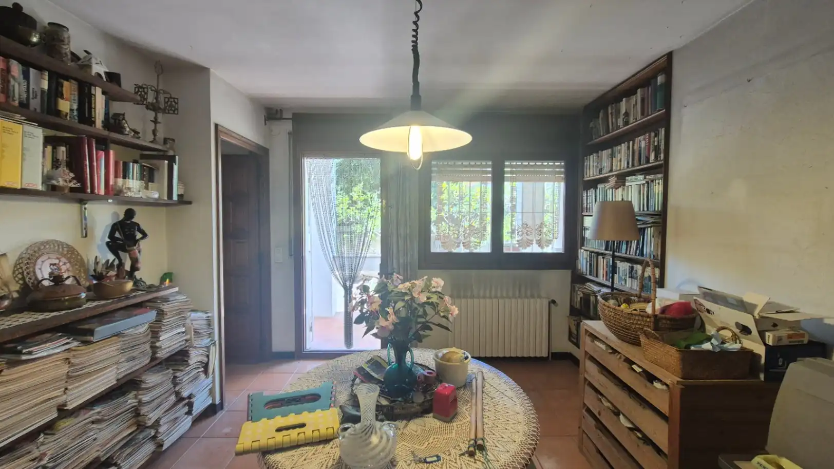 Sala d'estar de Finca rústica en venda en Palafrugell amb Aire condicionat, Calefacció i Jardí privat