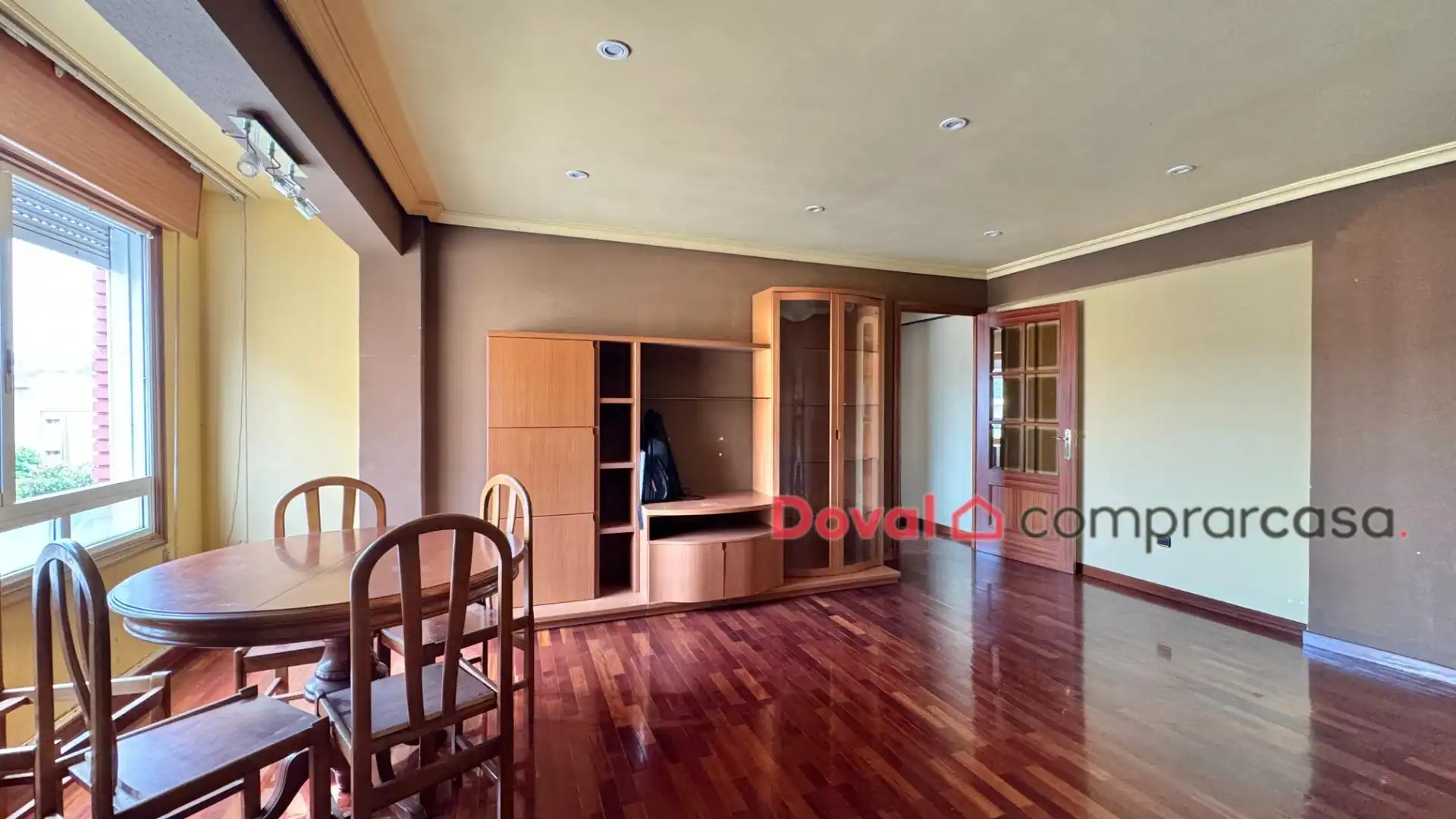 Living room of Flat for sale in Vigo   with Parquet flooring