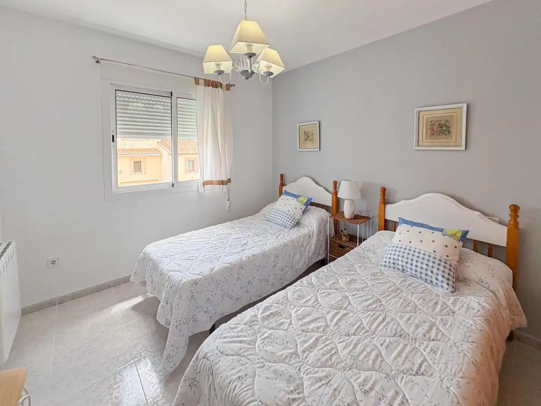Dormitori de Casa adosada en venda en Benissa amb Aire condicionat, Calefacció i Jardí privat