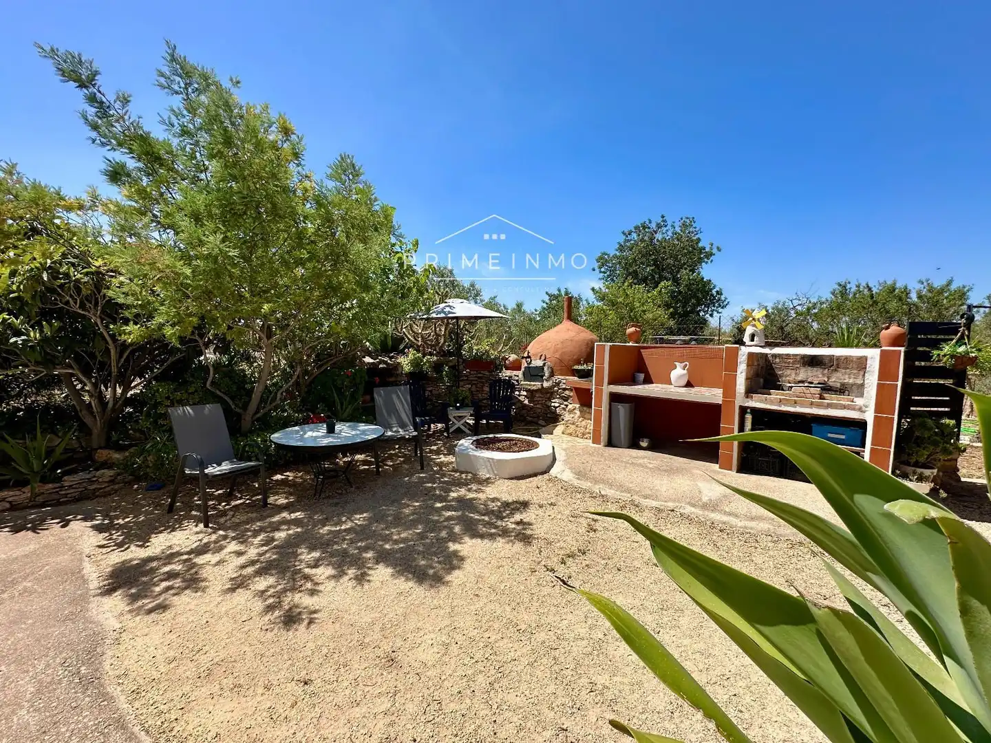 Jardín de Finca rústica en venta en L'Ampolla con Aire acondicionado, Calefacción y Terraza