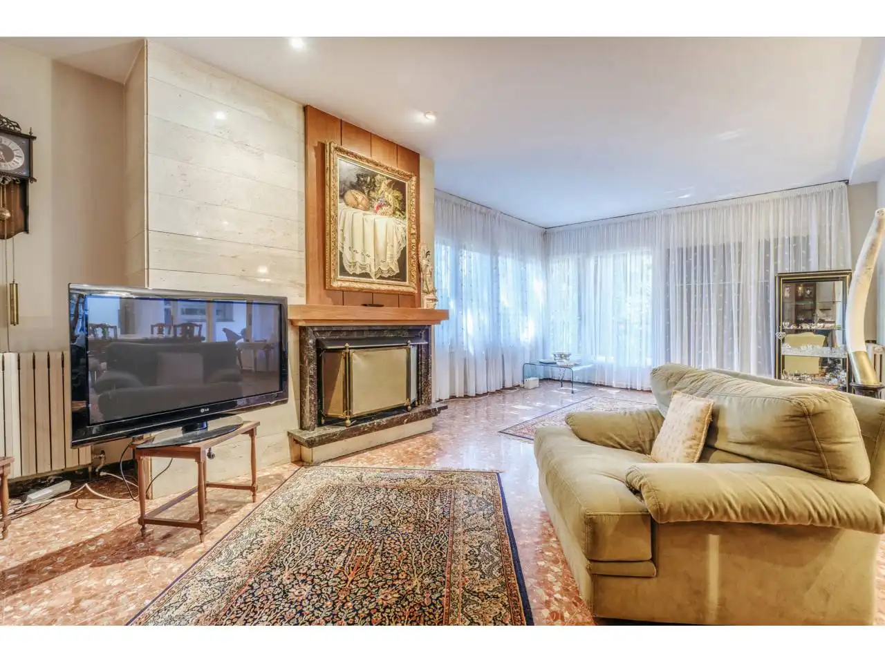 Sala de estar de Casa o chalet en venta en Matadepera con Calefacción, Jardín privado y Terraza