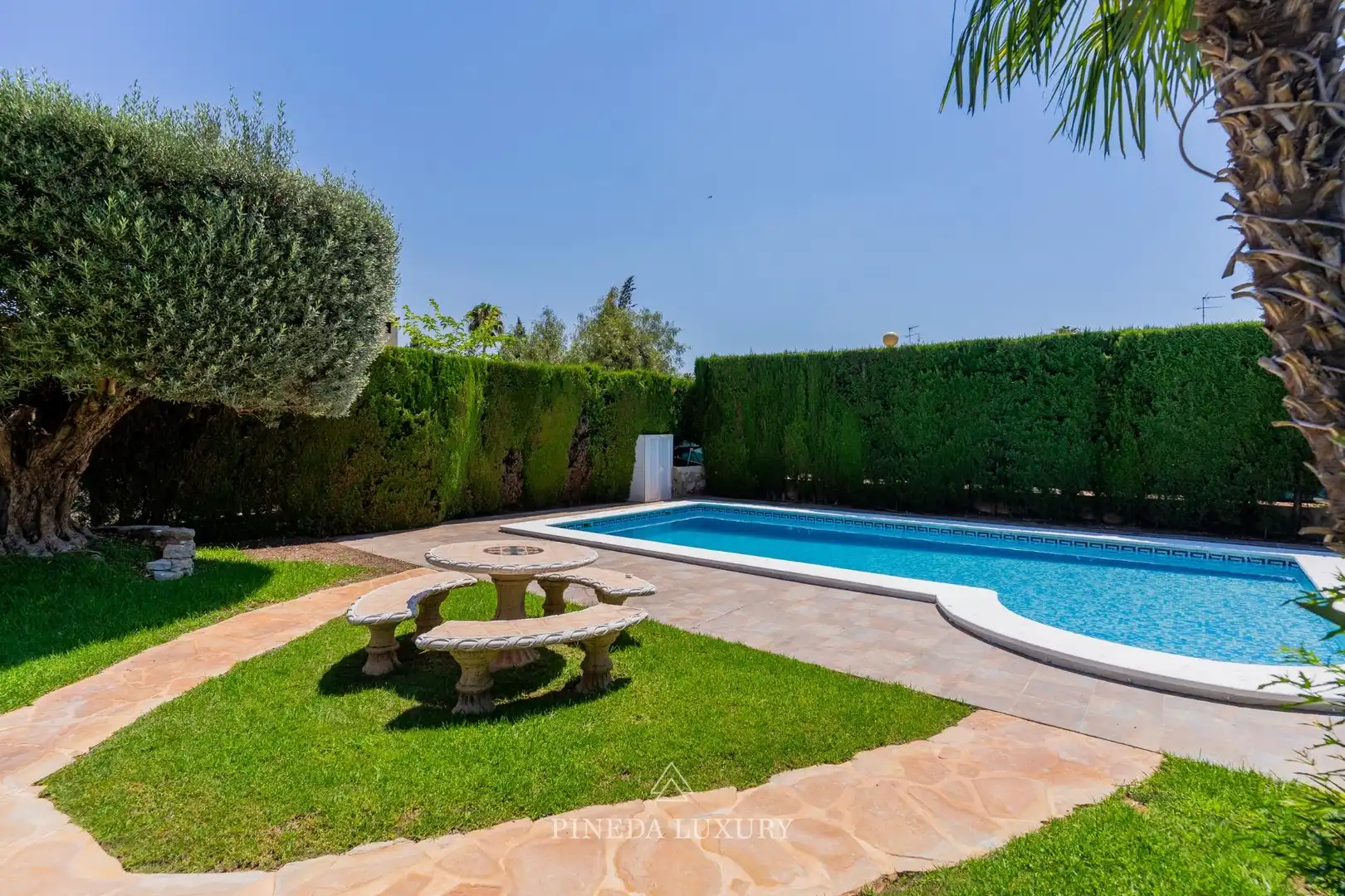 Piscina de Casa o chalet de alquiler en Puçol con Calefacción, Jardín privado y Terraza