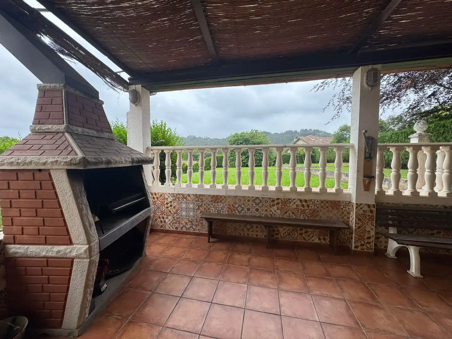 Terrassa de Casa adosada en venda en Llanes amb Calefacció, Jardí privat i Parquet