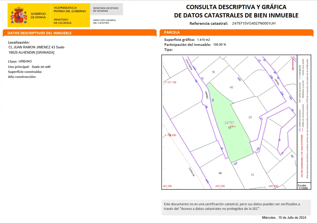 Residential for sale in Alhendín