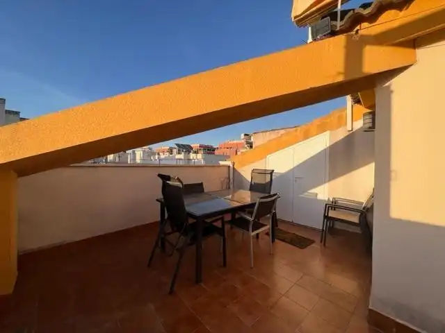 Terrasse von Dachboden zur Miete in Murcia mit Klimaanlage, Heizung und Terrasse