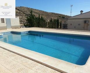 Swimming pool of House or chalet to rent in Elche / Elx  with Heating, Private garden and Terrace