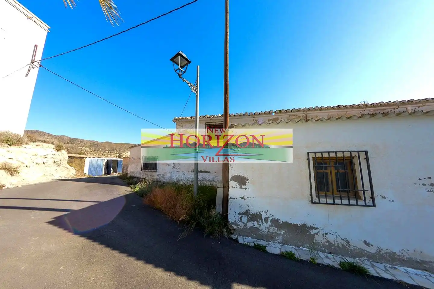 Vista exterior de Casa adosada en venta en Arboleas con Jardín privado, Amueblado y Internet