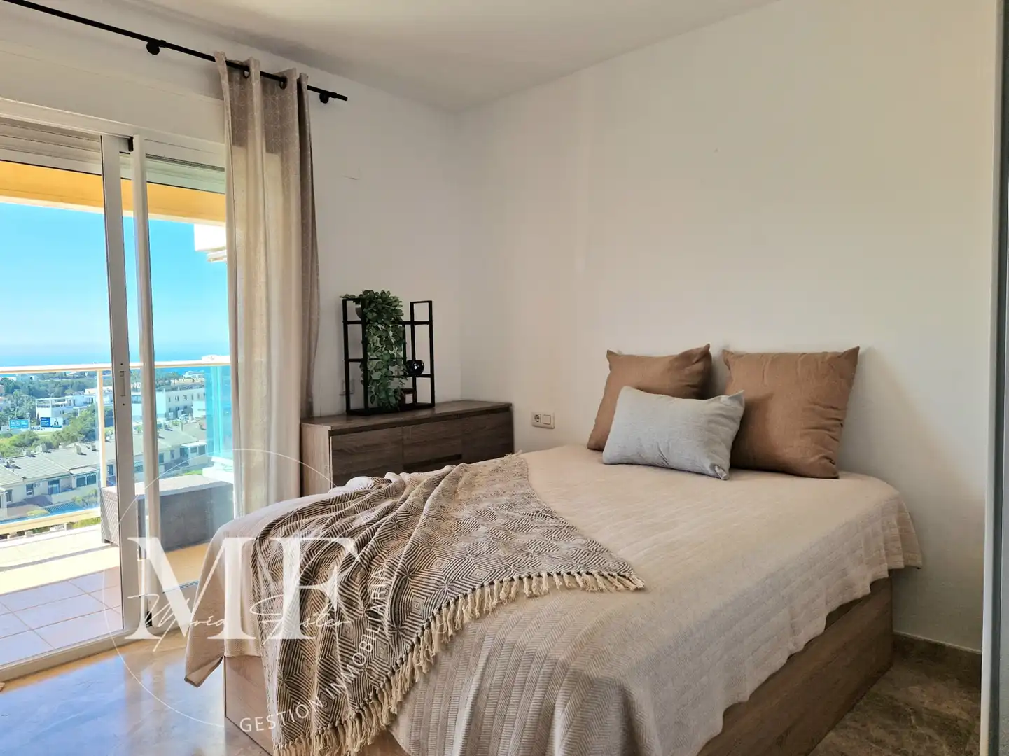 Schlafzimmer von Wohnung zum Verkauf in Alicante / Alacant mit Klimaanlage, Heizung und Terrasse