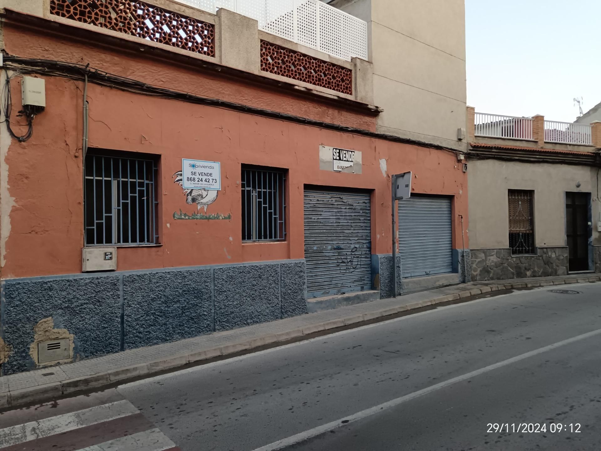 Vista exterior de Local en venta en  Murcia Capital