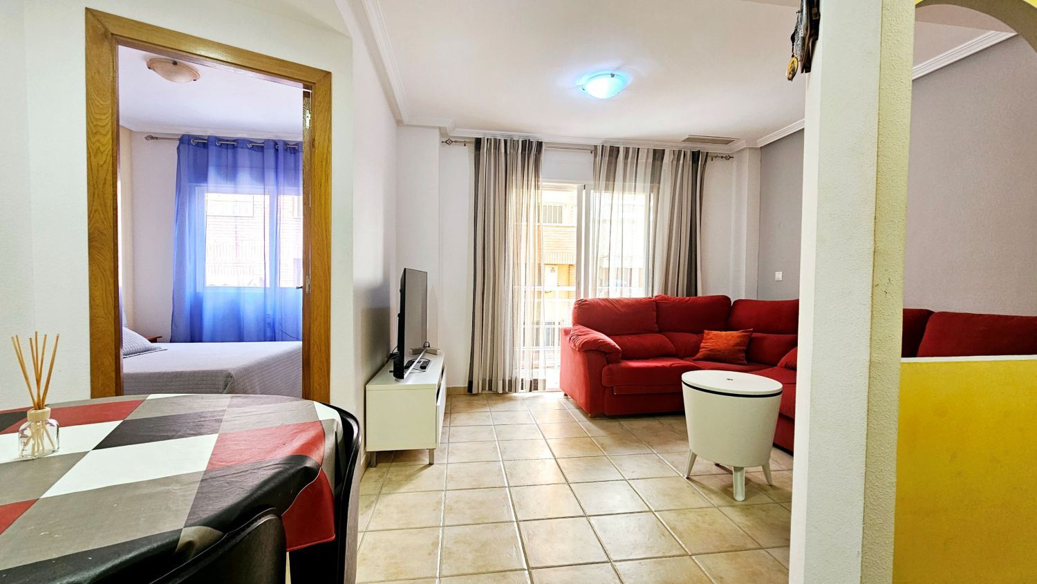 Living room of Flat for sale in Santa Pola  with Air Conditioner, Heating and Terrace