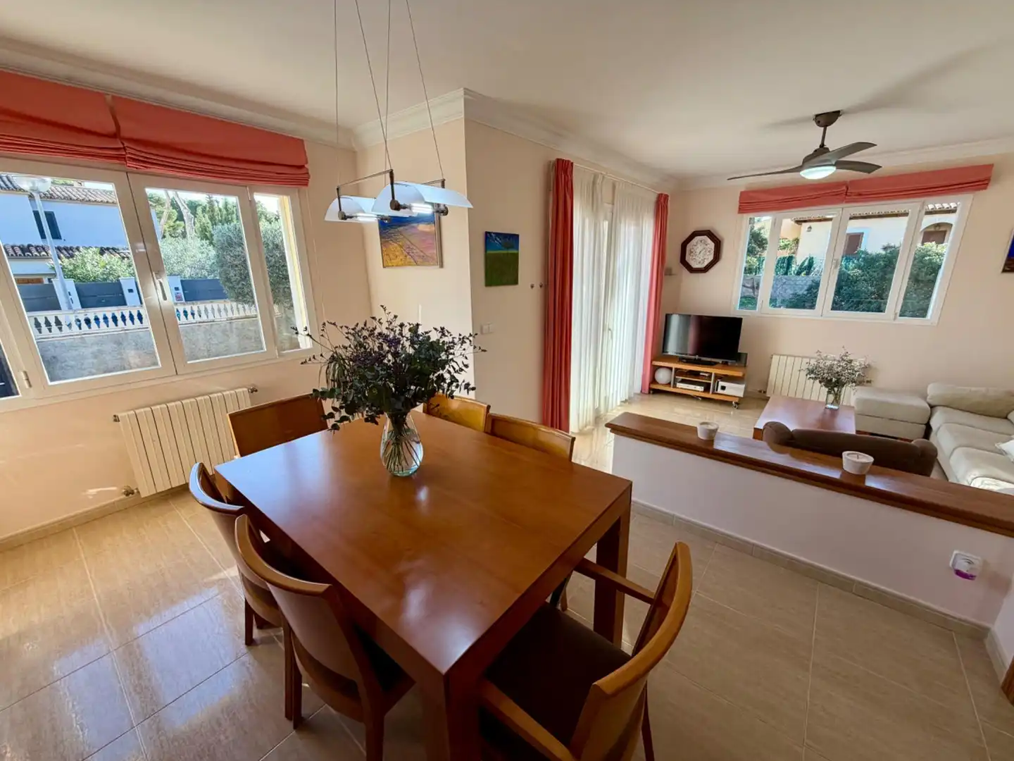 Dining room of Houses for sale in Calvià  with Heating, Terrace and Furnished
