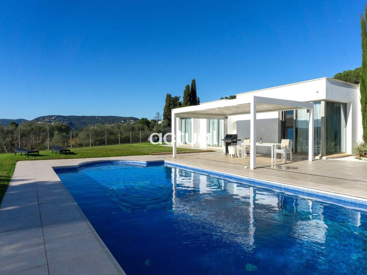 Piscina de Casa o xalet en venda en Calonge i Sant Antoni amb Aire condicionat, Jardí privat i Terrassa