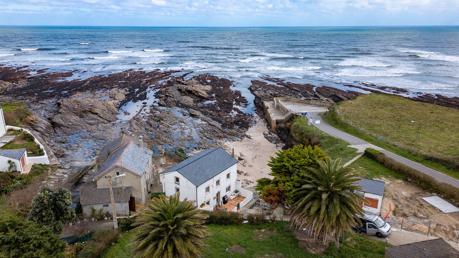 Exterior view of House or chalet for sale in Foz
