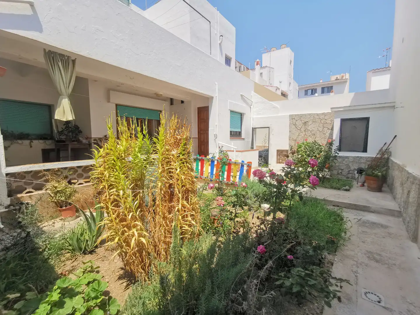 Jardí de Casa o xalet en venda en Es Castell