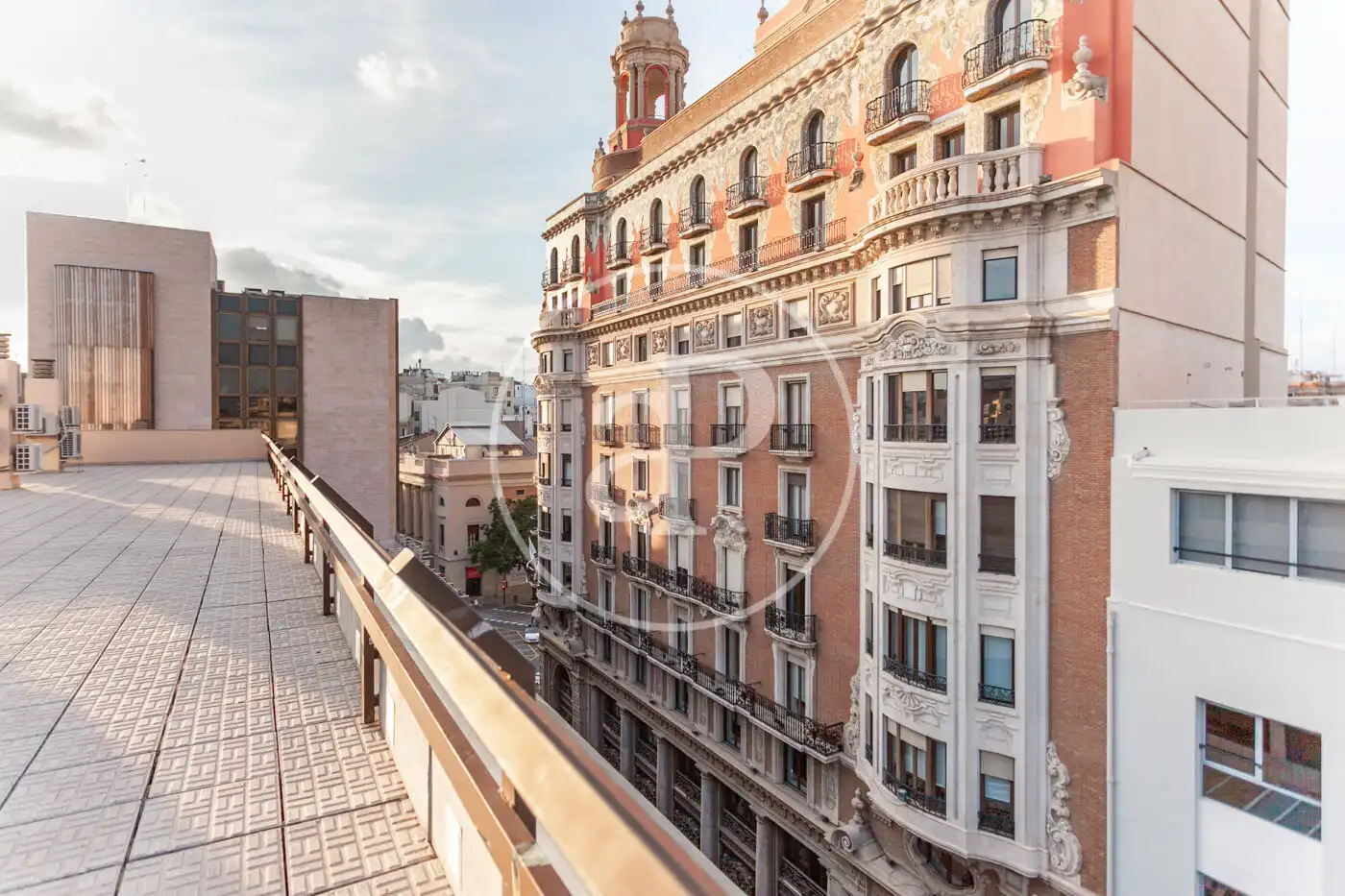 Exterior view of Flat for sale in Valencia  with Air Conditioner and Heating
