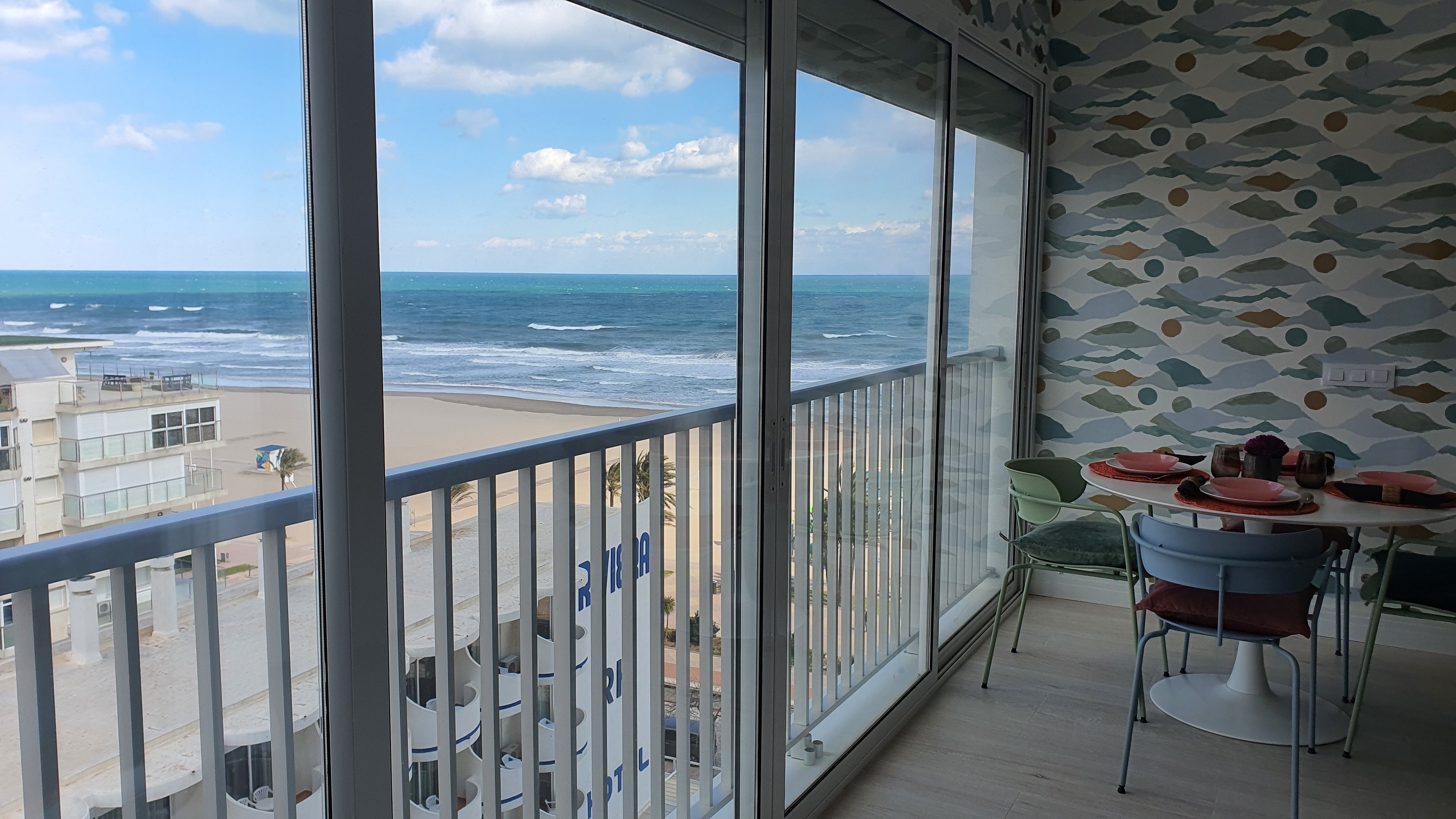 Dormitori de Apartament de lloguer en Gandia amb Aire condicionat, Calefacció i Terrassa