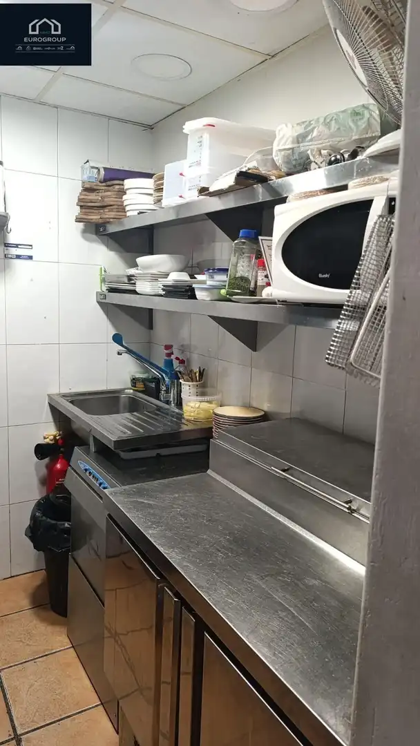 Küche von Geschaftsraum zur Miete in Benidorm mit Möbliert