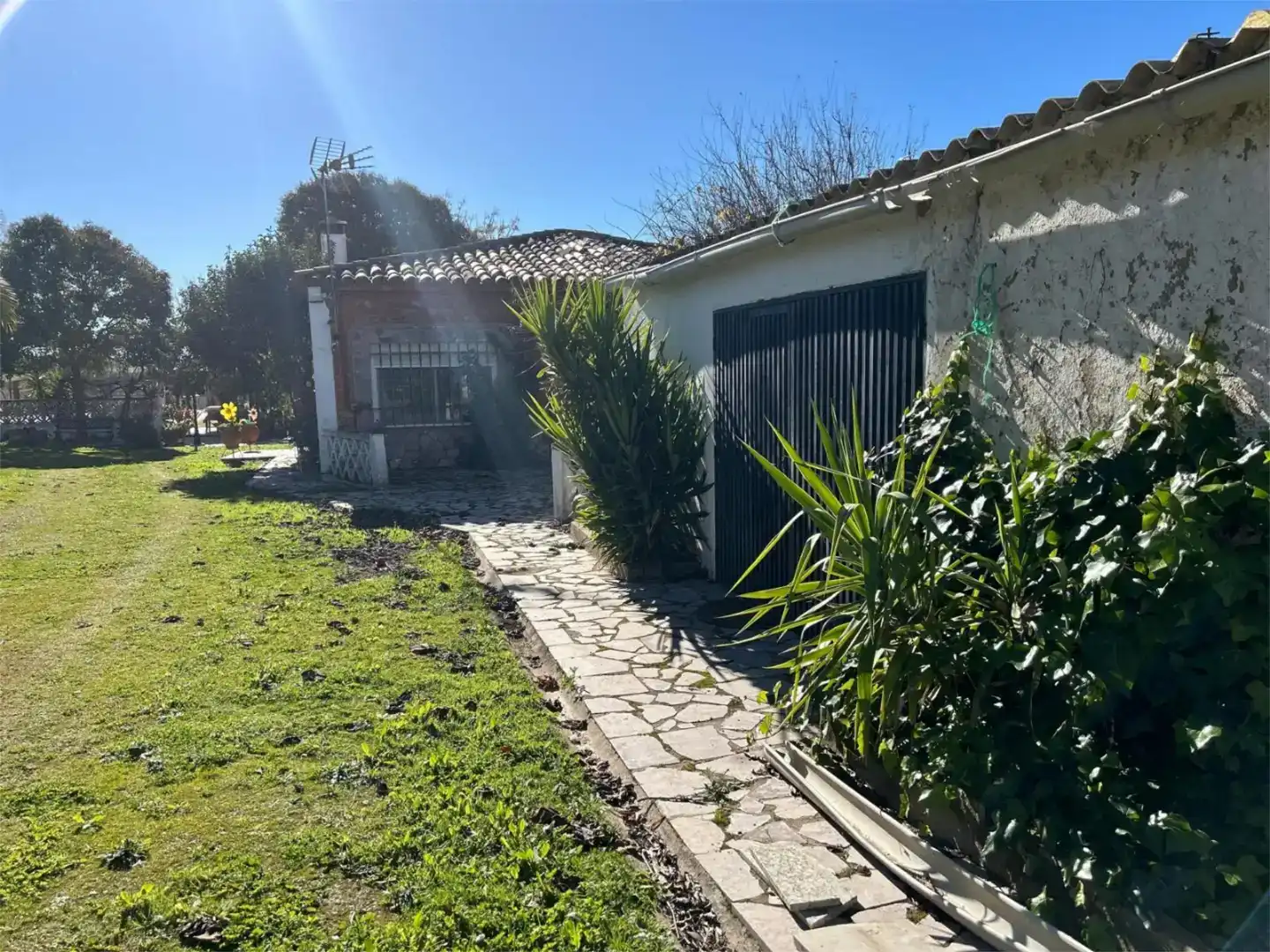 Vista exterior de Finca rústica en venda en Puebla de Sancho Pérez amb Piscina i Moblat