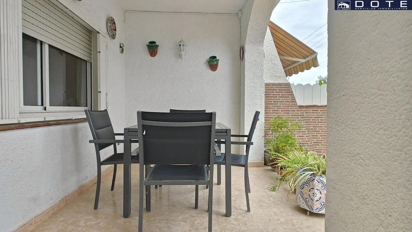 Terraza de Casa adosada en venta en Creixell con Terraza, Trastero y Alarma