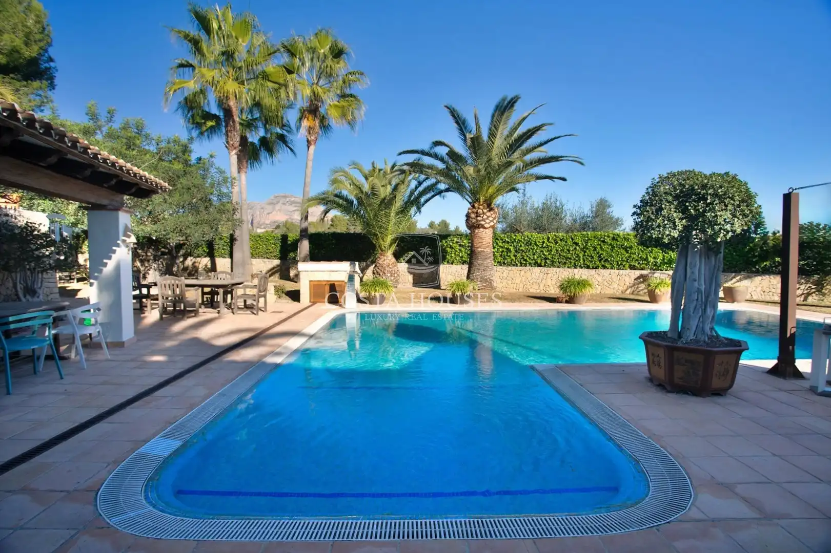 Piscina de Casa o xalet en venda en Jávea / Xàbia amb Aire condicionat, Jardí privat i Terrassa