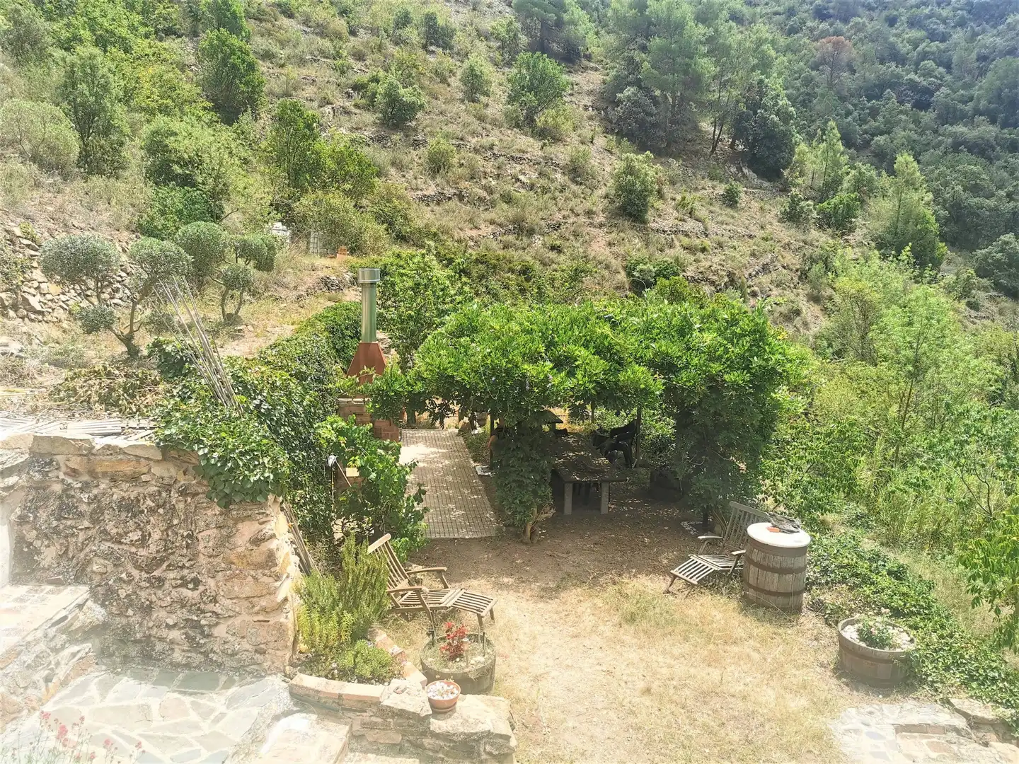 Terraza de Casa o chalet en venta en Porrera con Calefacción, Jardín privado y Terraza
