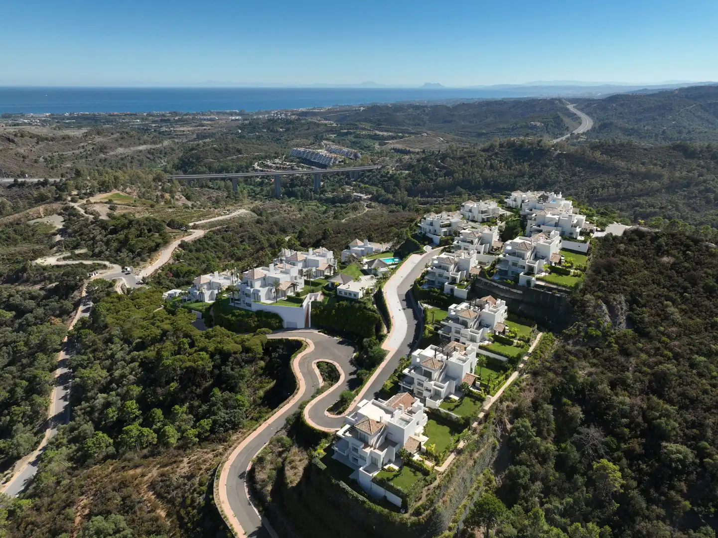 Vista exterior de Apartamento en venta en Benahavís con Aire acondicionado, Calefacción y Jardín privado
