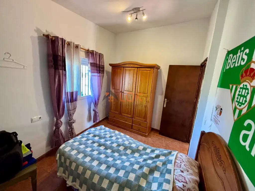 Bedroom of Houses for sale in El Borge  with Terrace and Swimming Pool