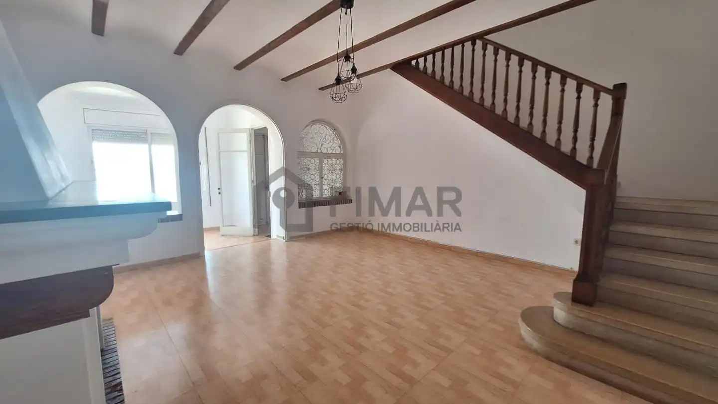 Sala de estar de Casa o chalet en venta en Premià de Mar con Jardín privado