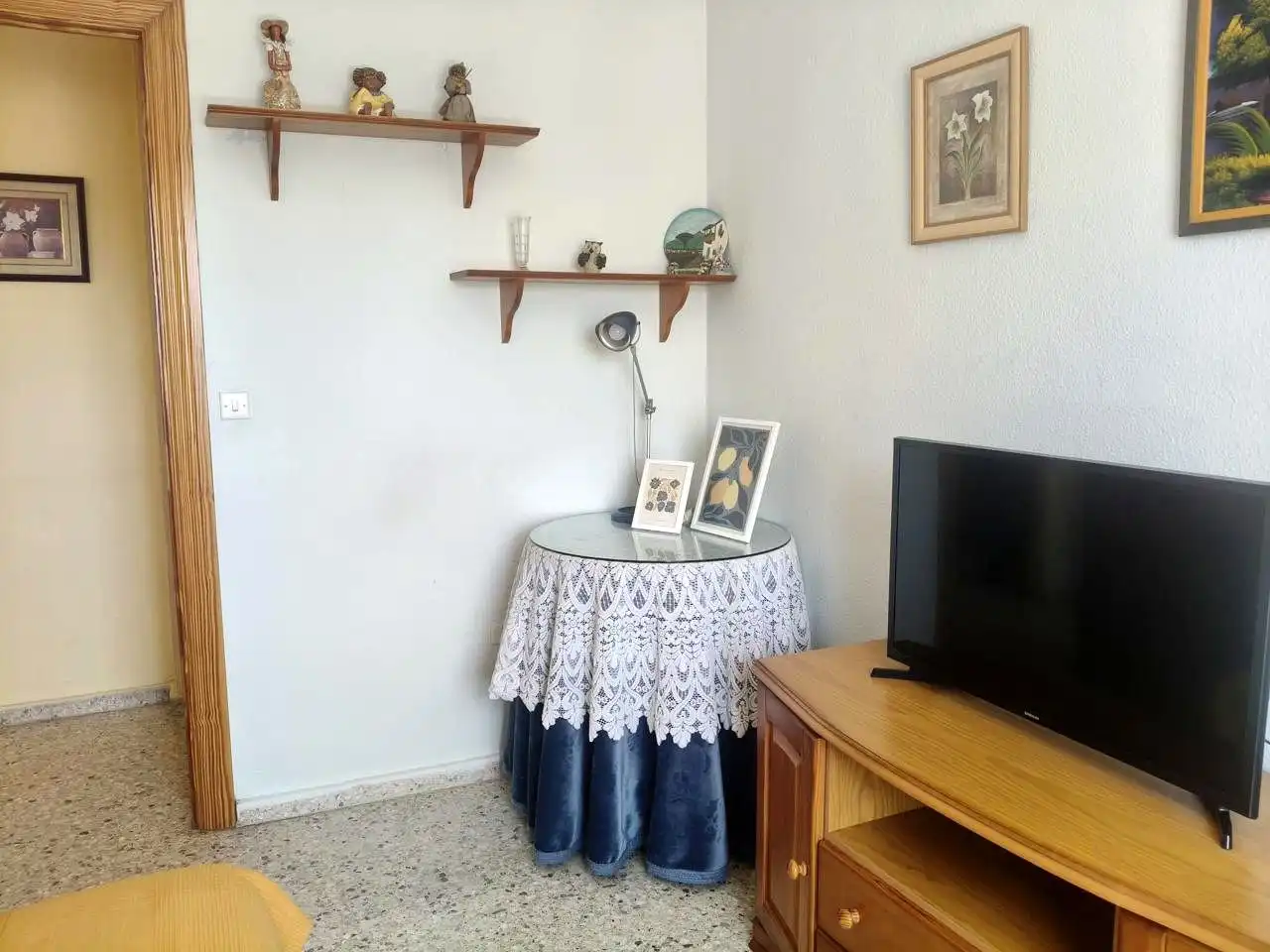 Sala d'estar de Pis en venda en Málaga amb Traster