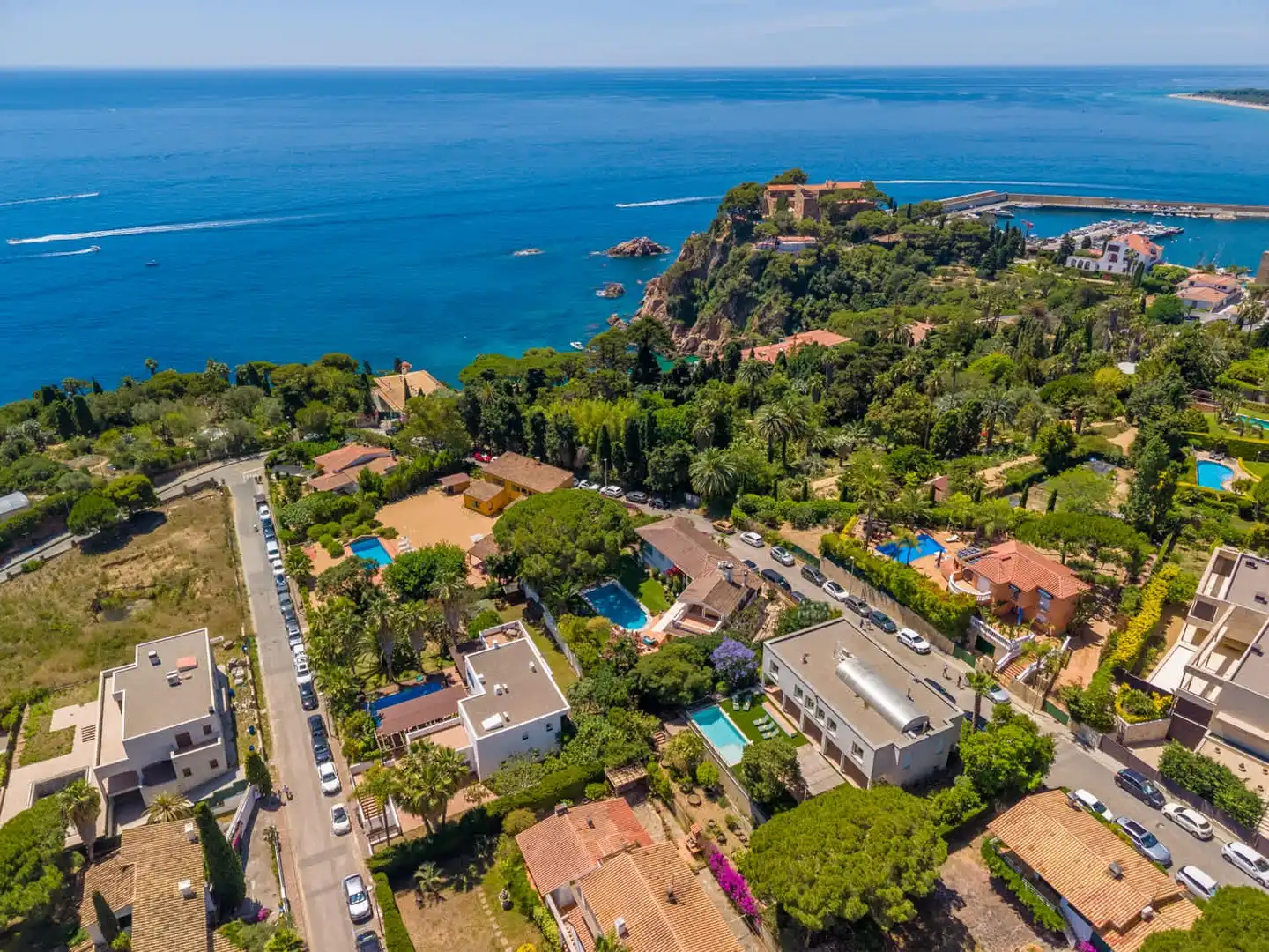 Vista exterior de Casa o chalet de alquiler en Blanes con Aire acondicionado, Calefacción y Jardín privado