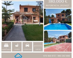 Vista exterior de Casa o xalet en venda en Marines amb Aire condicionat, Jardí privat i Terrassa