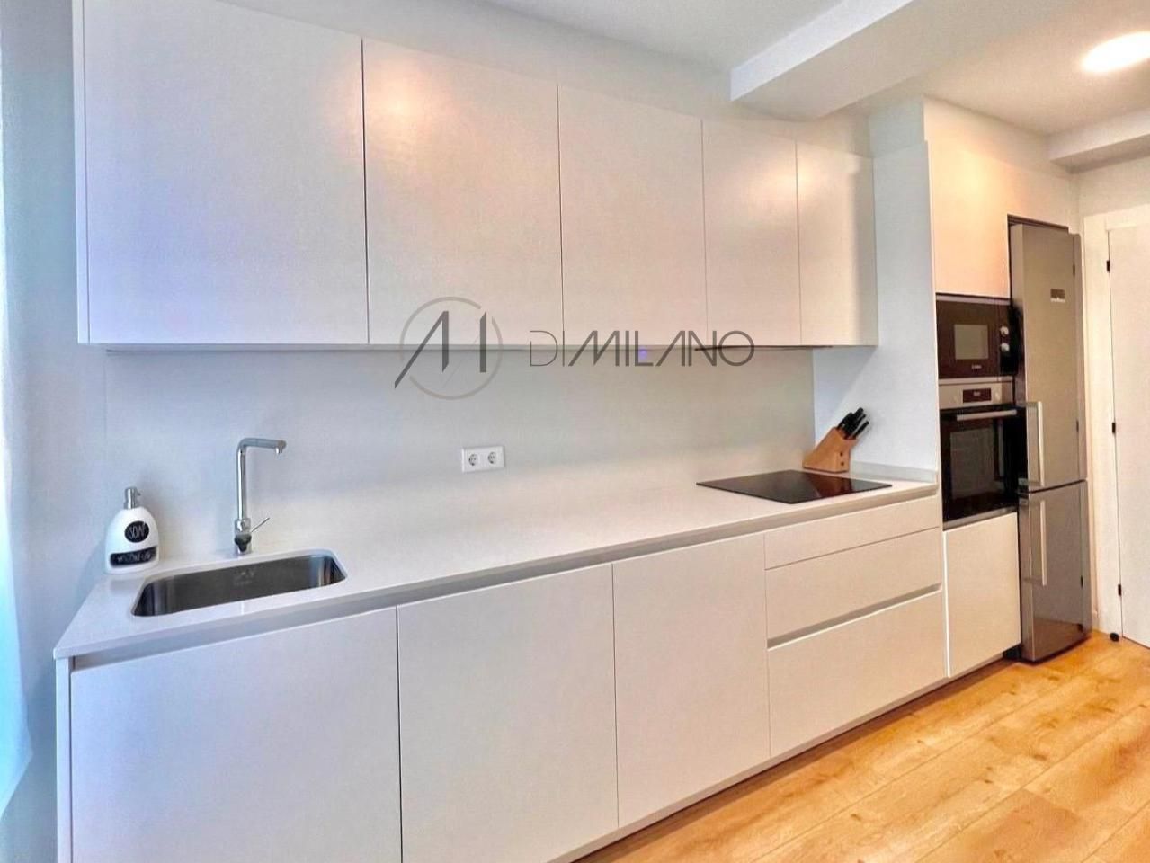 Kitchen of Flat for sale in Vigo   with Heating, Terrace and Storage room