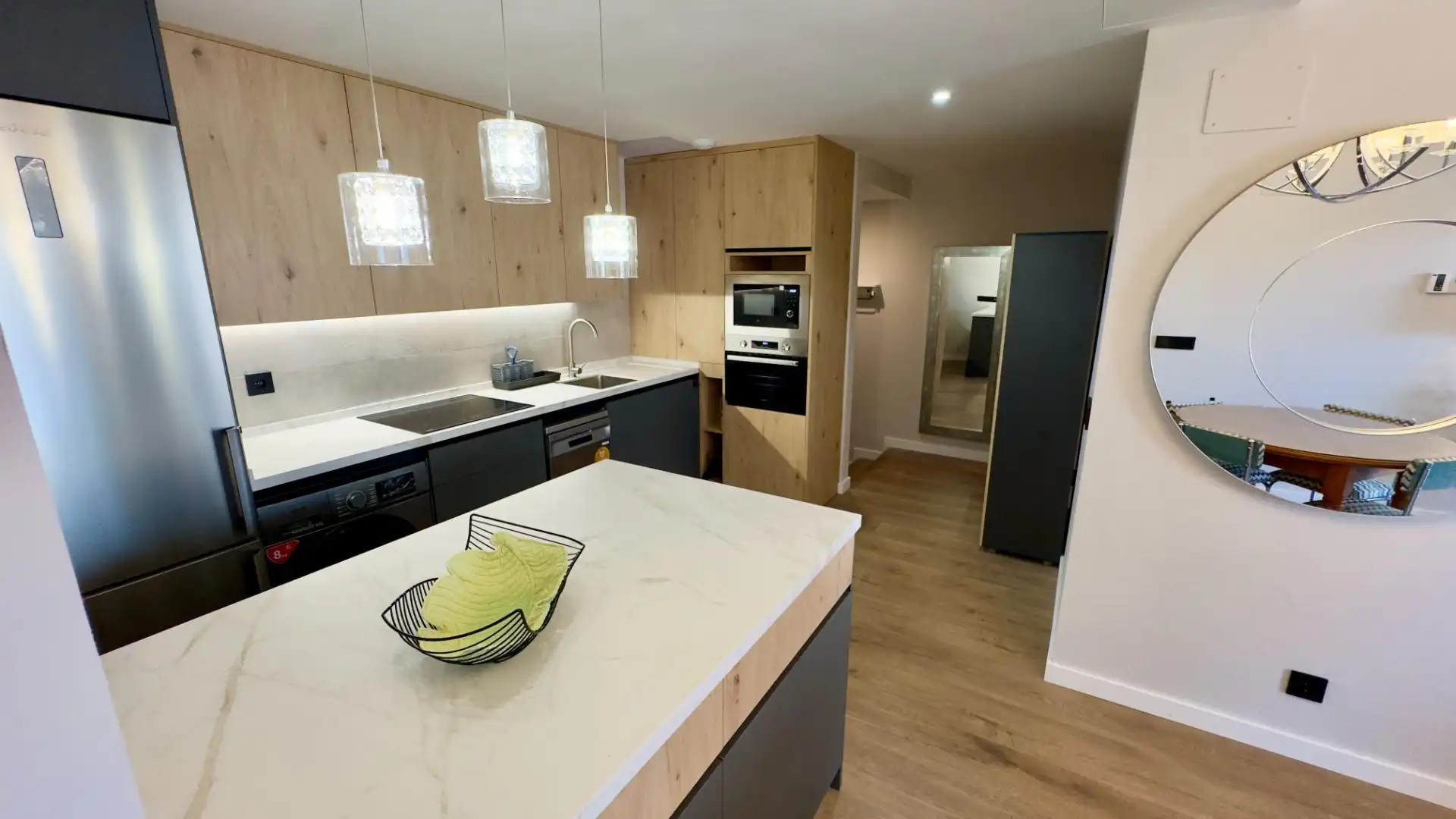 Kitchen of Flat for rent in Granada  with Air Conditioner, Heating and Terrace