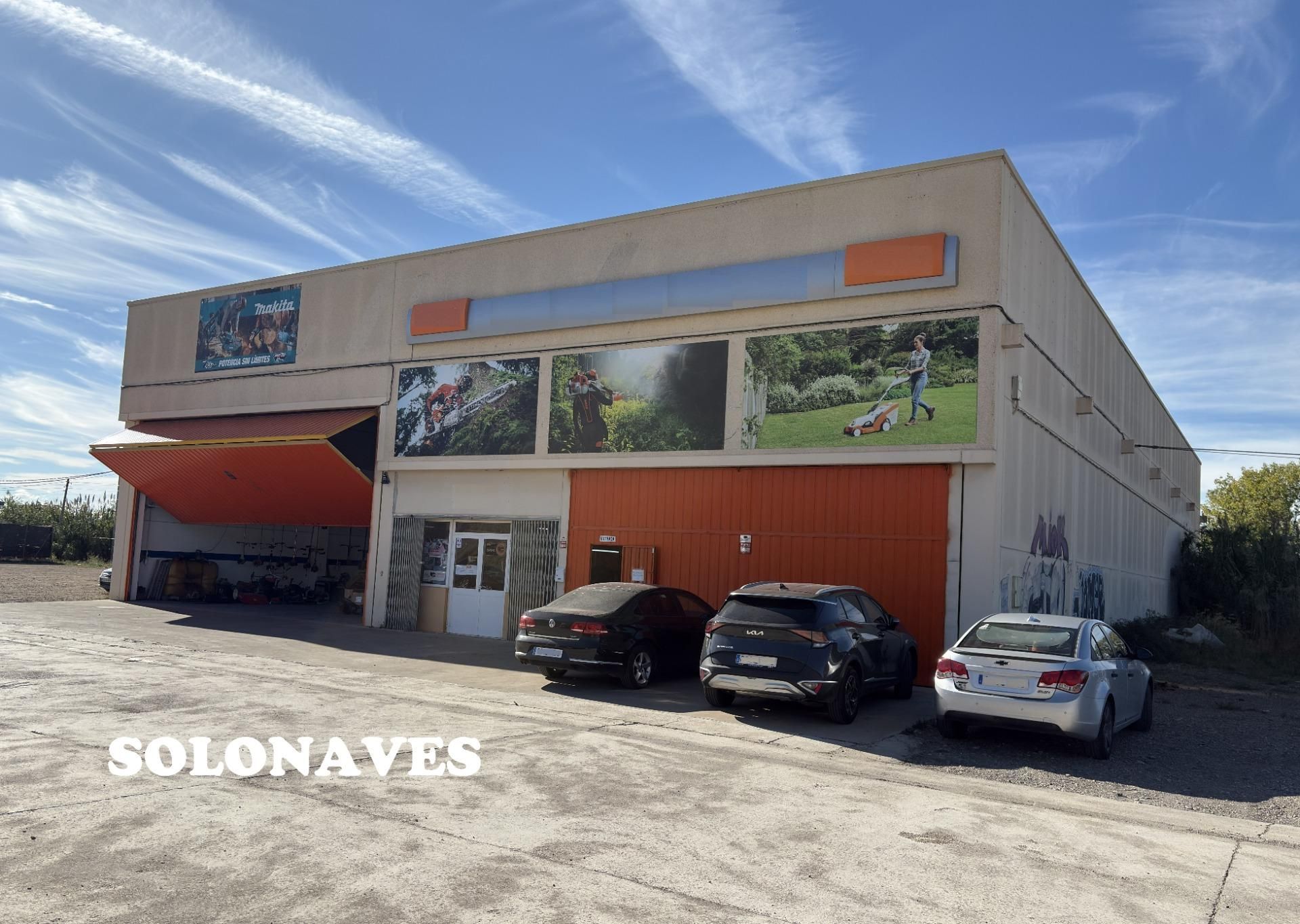 Außenansicht von Fabrikhallen zur Miete in  Zaragoza Capital